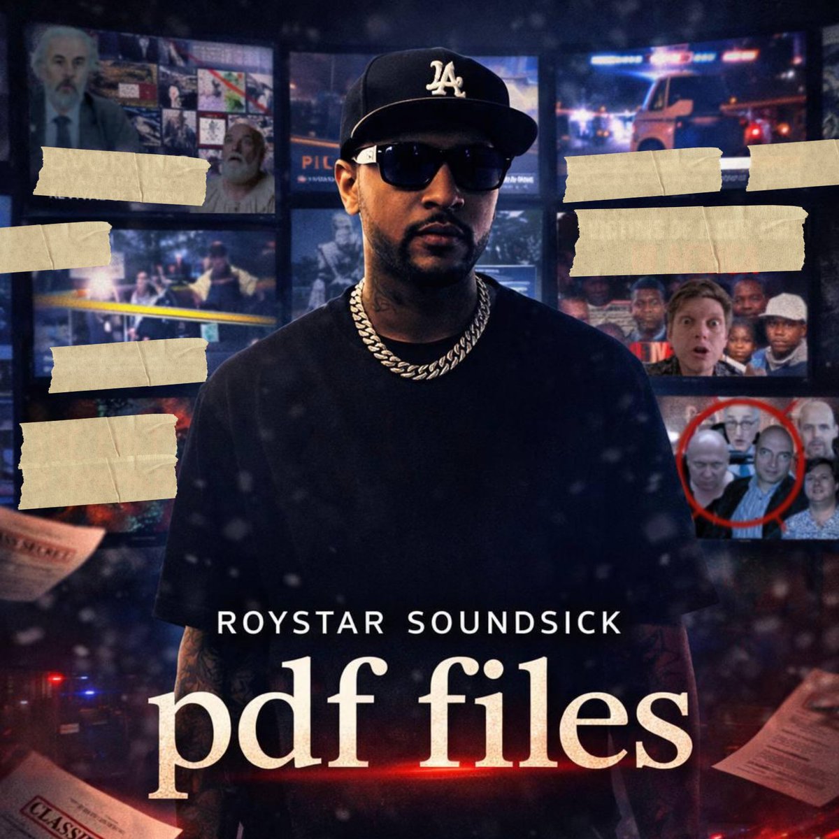 Recording artist RoyStar SoundSick releases his latest single, “PDF Files,” a socially charged and uncompromising record addressing the global crisis of child exploitation both online and in real-world environments. The song is now available on all major streaming platforms.