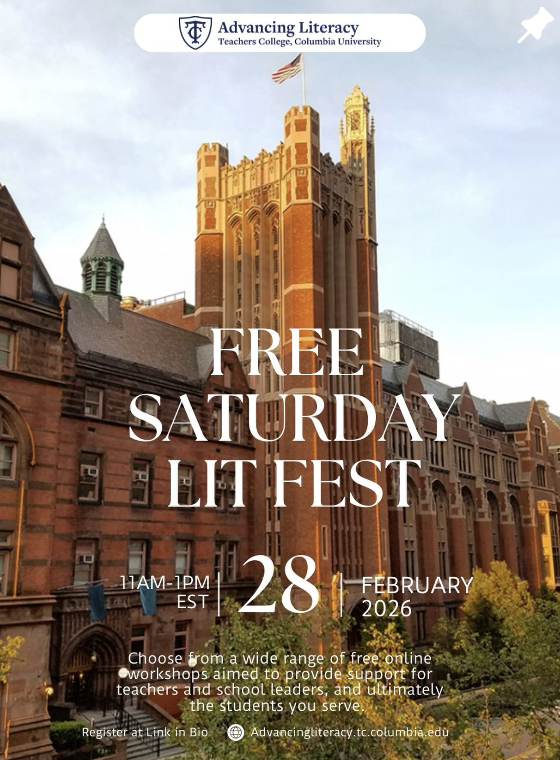 TC Advancing Literacy tweet media