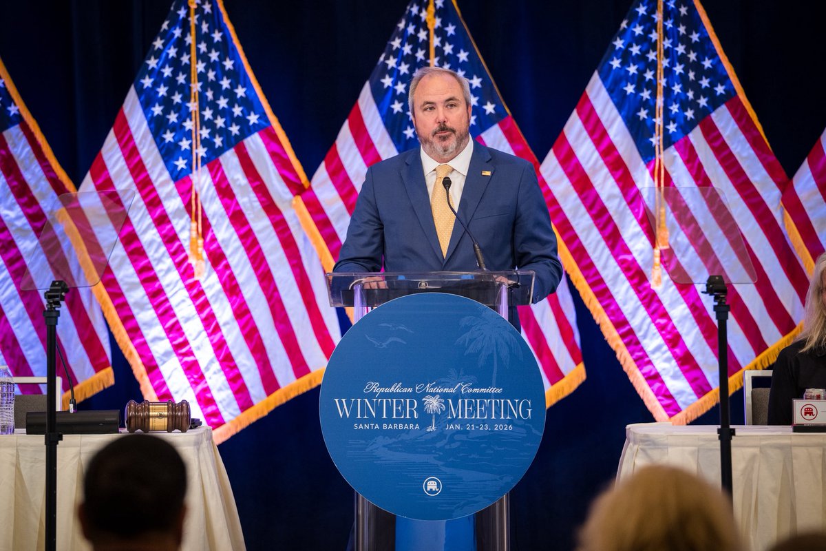 ChairmanGruters's tweet image. Thankful for all of the hard work our Members put into this year’s RNC Winter Meeting!

We were able to do a lot of great work, including taking the first step towards a midterm convention if President Trump decides to host one.

But our work is not done - we must win in November…