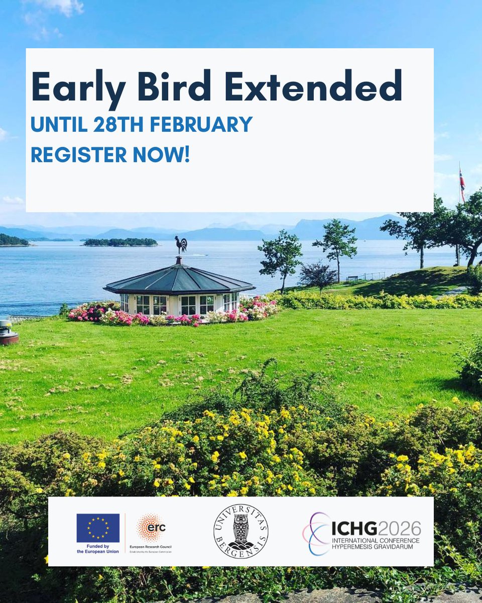 International Collaboration Hyperemesis Gravidarum tweet media