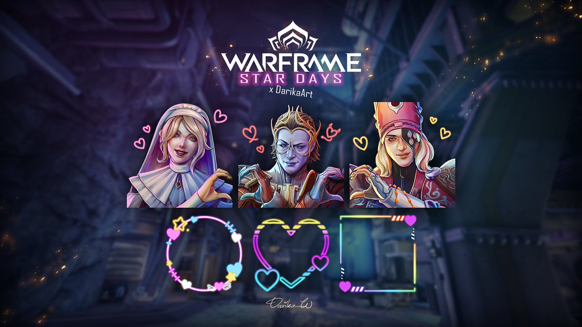 More Warframe Star days 2026 Glyph and display by me!!
Thank you <a href="/PlayWarframe/">WARFRAME</a>  , always happy to work for you. ❤️❤️❤️

#warframe #warframefanart #warframecreator