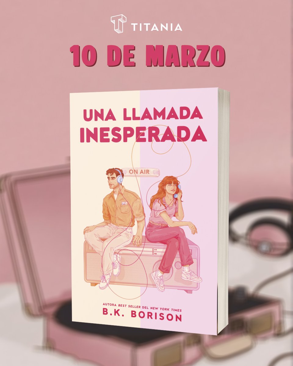 ¡Muy pronto llega #UnaLlamadaInesperada de B.K. Borison a librerías y a plataformas digitales!