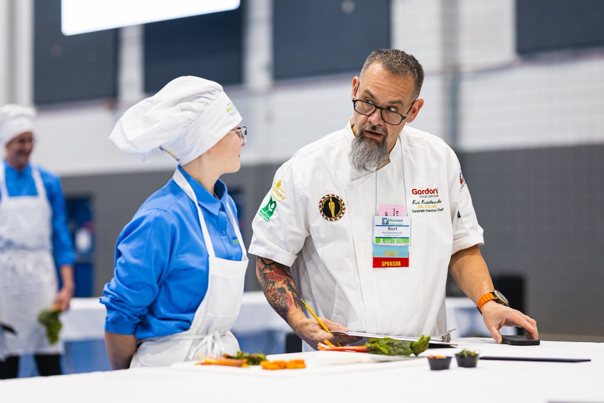 Our volunteers and judges are a key ingredient in making the Michigan ProStart Invitational a success.

Be part of the action! Connect with tomorrow’s culinary stars by signing up as a judge or volunteer for the 2026 Michigan ProStart Invitational at bit.ly/4gtVunZ.