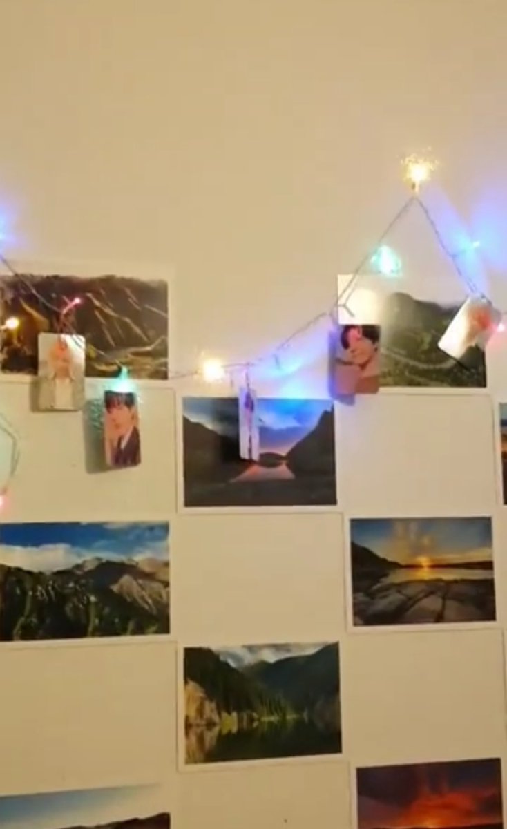 the bts tickets is for the little me who used to decorate her room with fake printed photocards because she never though she could afford an album