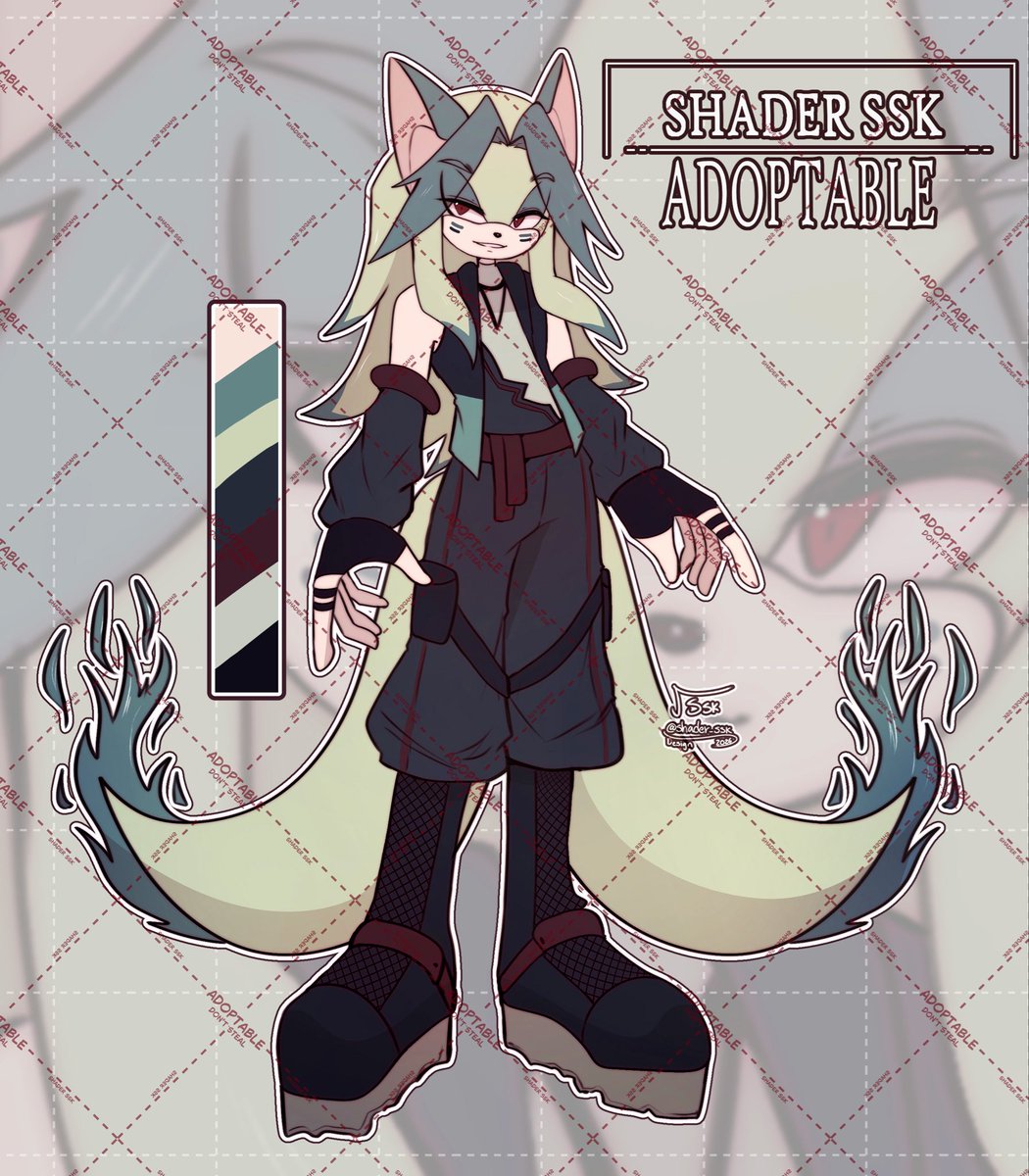 ✦ADOPT✦ FIRE FOX SONIC OC 

SB: 45 usd
AB1: 90 usd 
AB2: 125 usd (+ Extra Fullbody)

AUCTION ENDS IN 72 HOURS!: ych.commishes.com//auction/show/…

✧Paypal - Kofi - Transfer (mxn)

#adoptable