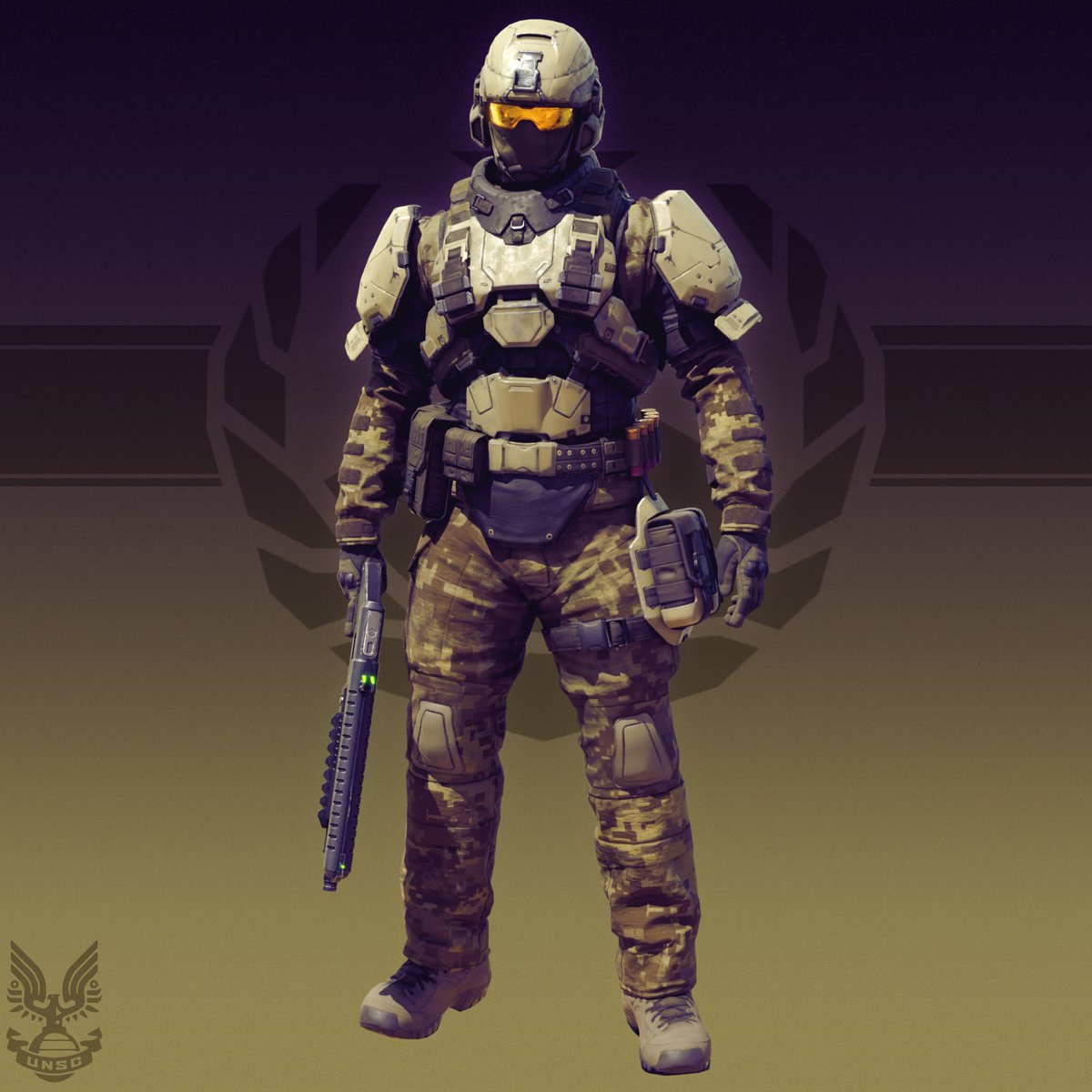 UNSC Marine designs