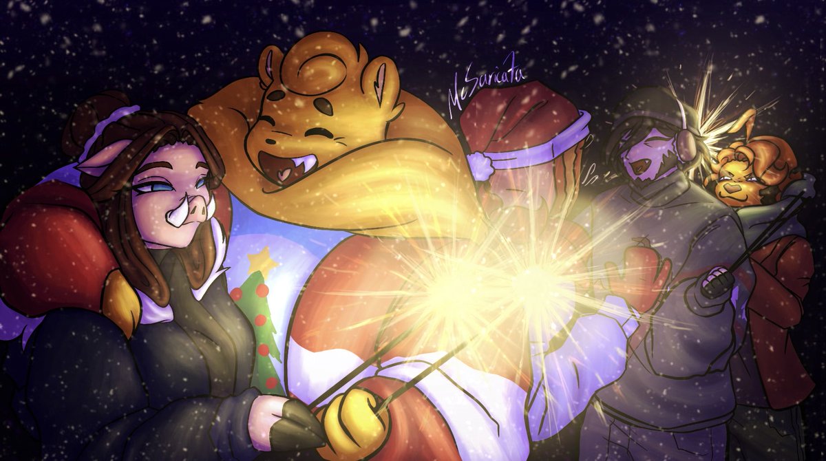 ✨Feliz 2016 ✨🎉
Wait, que año era?

#FanartiLuh #FanartSarinha_3 #FanartMacundra #FanartGona89 #FanartExsorz #CubiArt