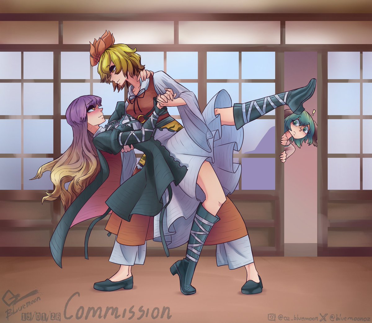 Commisssion for <a href="/KL36348389/">KL</a>

Byakuren Hijiri and Shou Toramaru✨️
#byakuren_hijiri #聖白蓮 #寅丸星 #幽谷響子 #ToramaruShou #kyoukokasodani #Commission #commissionsopen #comisionesabiertas #東方Project #東方 #touhou #touhouproject