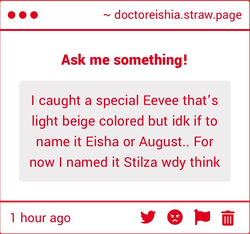 DoctorEishia's tweet image. Hm...Name it Eishia! #notbiased