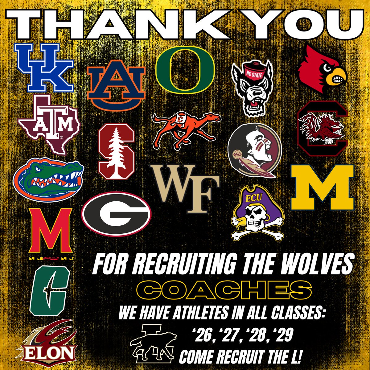 Lincolnton Wolves Football tweet media