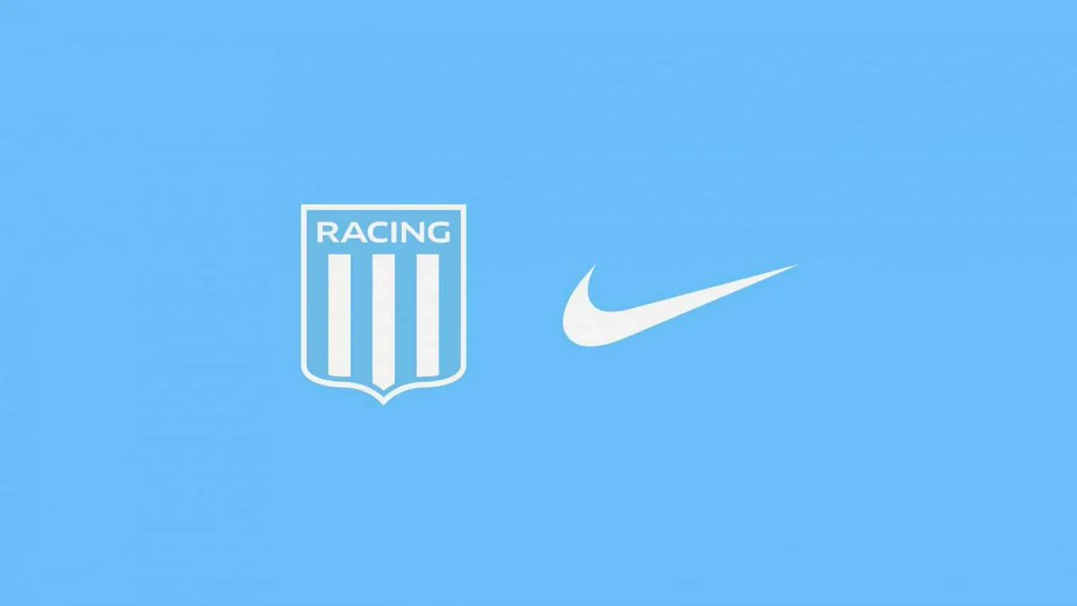 "#Racing va a salir a la cancha con #Nike a partir del 1 de abril, porque la demanda de producción es de 9 meses. Hasta ese momento, #Kappa seguirá vistiendo al club". 

Ninguna de las camisetas de #Racing con #Nike que circularon en redes sociales son reales. Son versiones