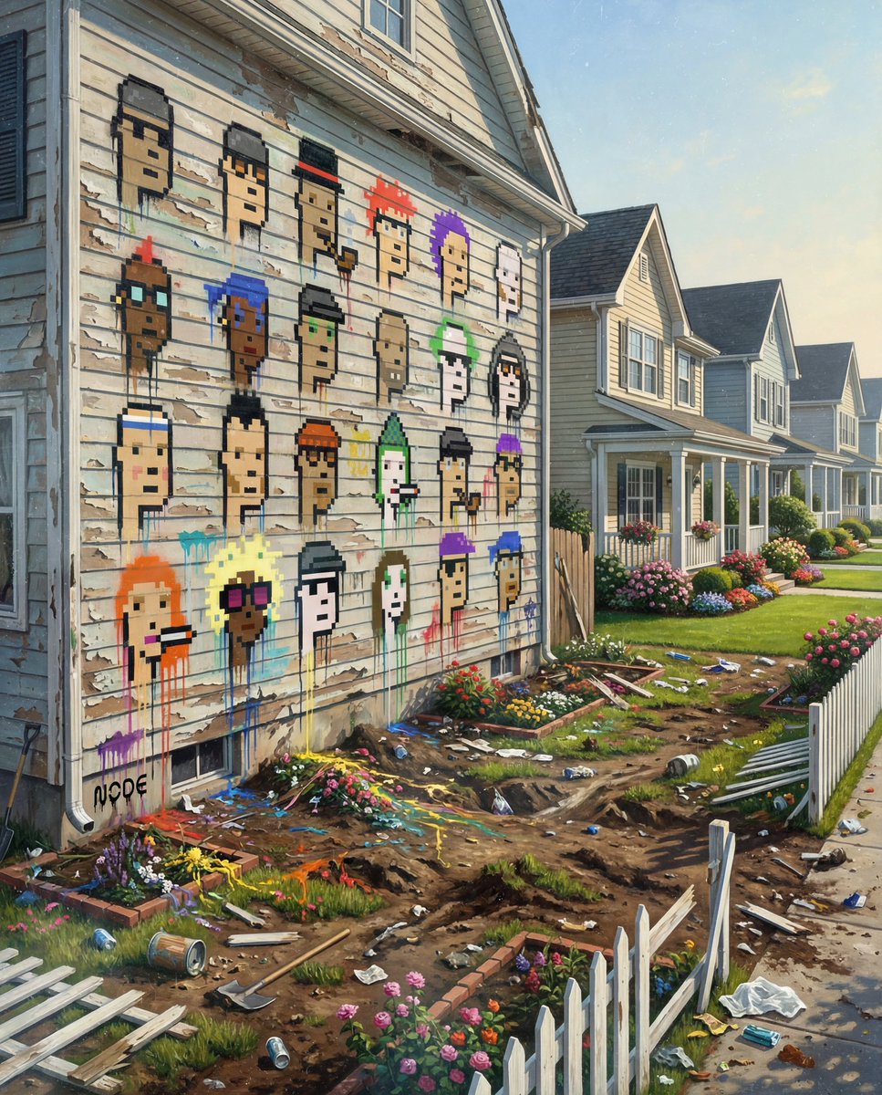 beeple's tweet image. WELCOME HOME