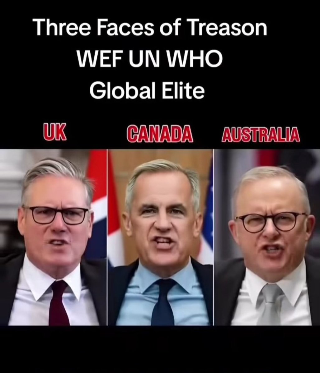 They're not politicians as we understand the term. These "public servants" do not represent their constituency. They are political constructs. They represent a powerful group of international oligarchs who endeavor to transition our countries into post national globalist