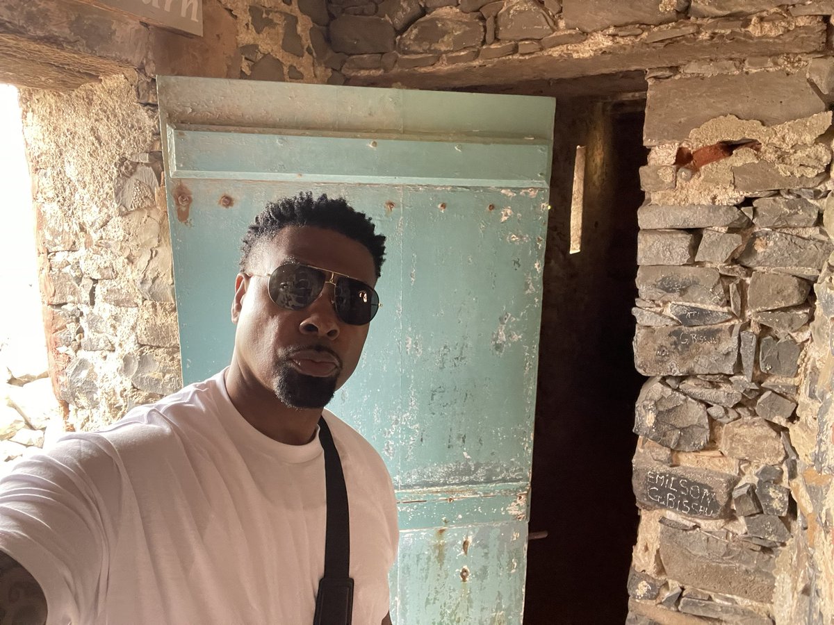 At the Door of No Return in the Slave House on Gorée Island, #Senegal 

#TariqNasheed
#FBA