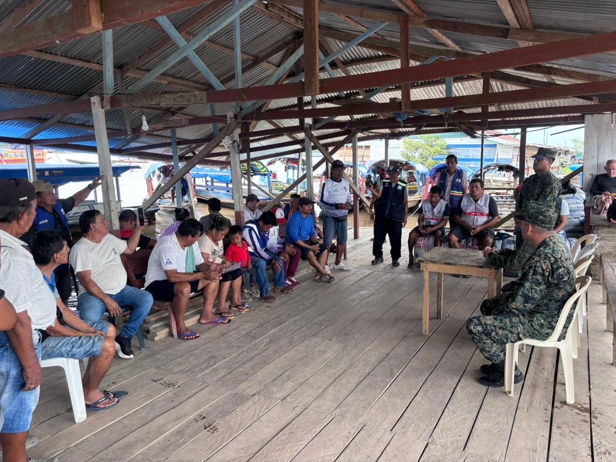 MGP_DICAPI's tweet image. El día viernes 22 de enero, el personal de la Unidad de Control Fluvial UCF-250
“Río Mantaro”, sostuvo una reunión de coordinación y diálogo con la población
dedicada a las actividades en el ámbito fluvial del puerto de Santa Rosa.
acortar.link/D3W9Bp