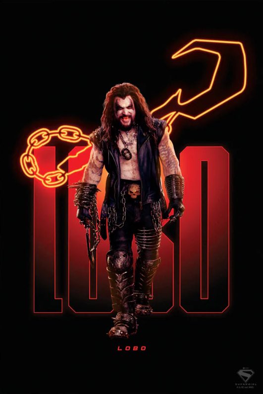 Jason Momoa as The Main Man #Lobo in official #Supergirl promo. #DCU