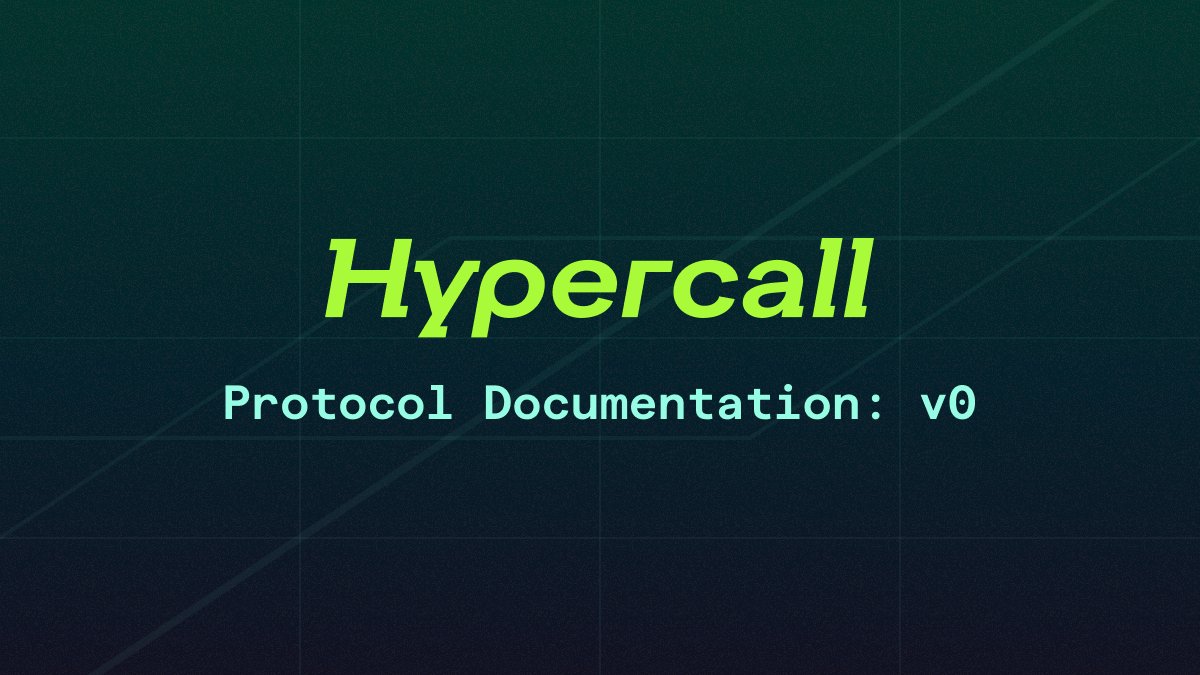 Hypercall Docs v0 are live

This is the first step toward testnet + mainnet: we want integrators and market makers to sanity-check our margin + execution semantics early