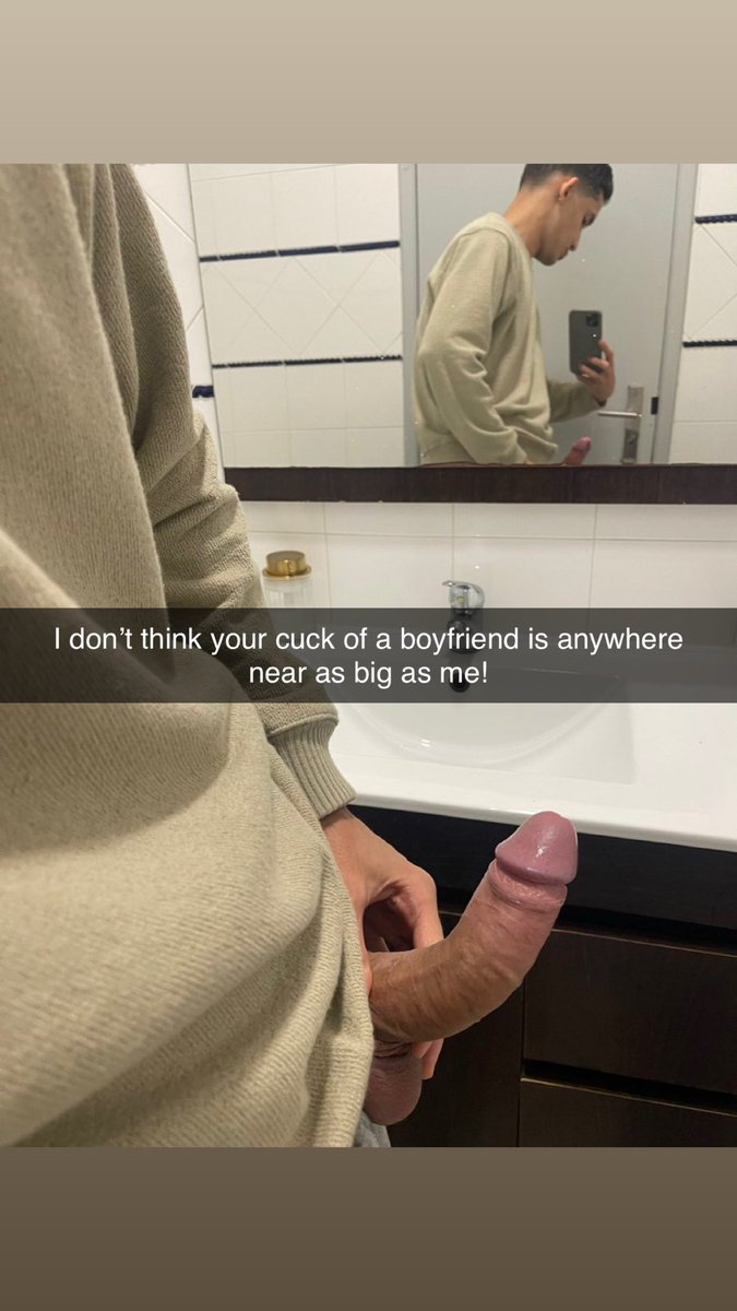 When your boyfriend bullies you because it’s true… 

Knowing that a cuck like me will never be able to satisfy him like that hung young alpha 🫣

#gaycuck #gay #gaycuckold #cuckold #cuck