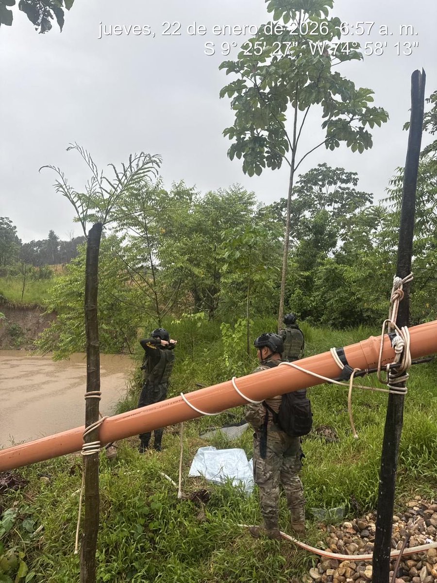 MGP_DICAPI's tweet image. La Marina de Guerra del Perú ejecutó dos operativos de interdicción contra la minería ilegal, denominados “ORION V” y “TRUENO II”, en los ríos Pachitea y Ucayali, en coordinación con las Fiscalías Especializadas en Materia Ambiental de Ucayali y Atalaya.
 acortar.link/ZsHgWK