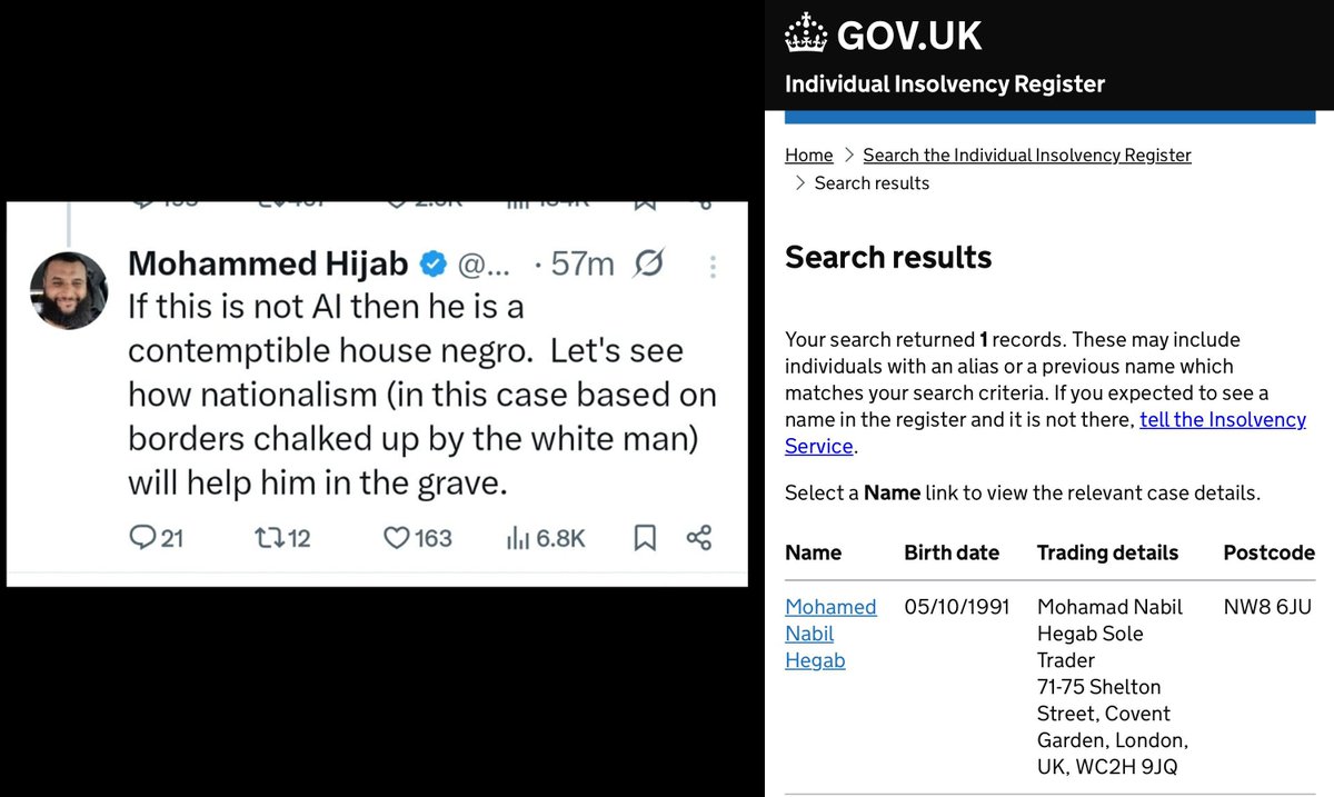 How it started. How its going. 

<a href="/mohammed_hijab/">Mohammed Hijab</a> just filed for bankruptcy. 

Morally bankrupt. 

Spiritually bankrupt. 

And now also financially bankrupt. 

Come at Somaliland at your peril.