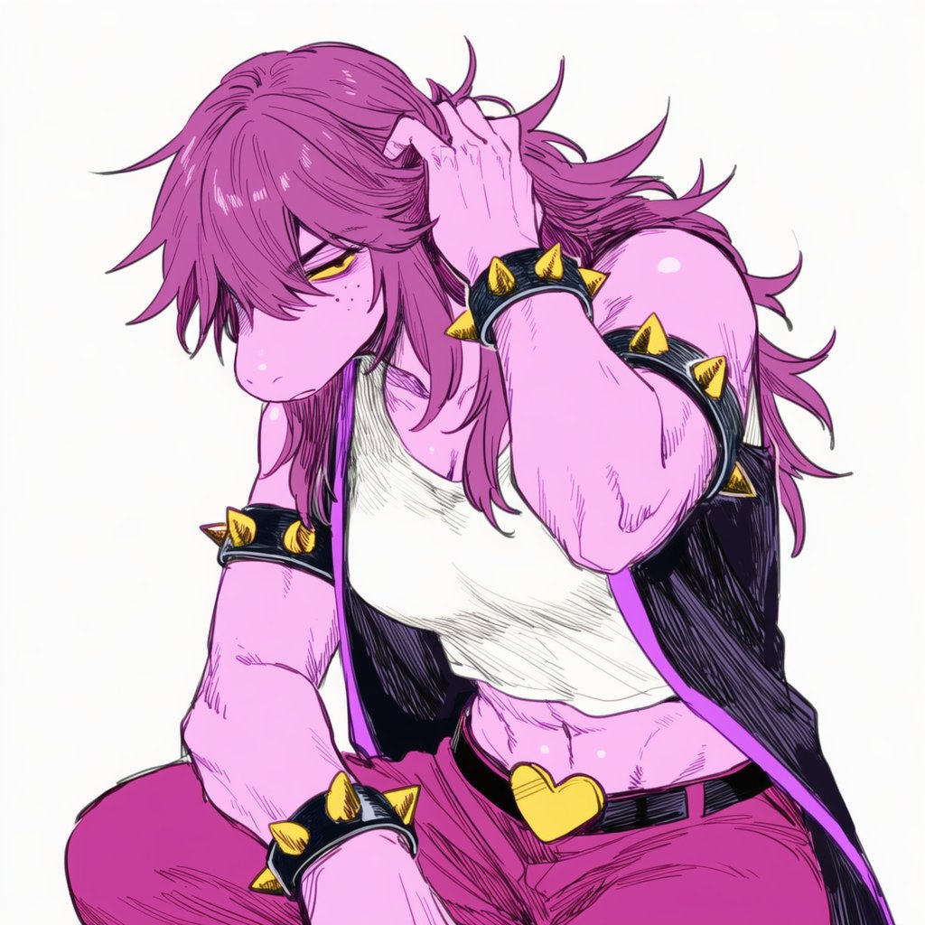 #DELTARUNE 
Darkworld Susie.. Because so far i've only posted stuff with Sooze in the light world