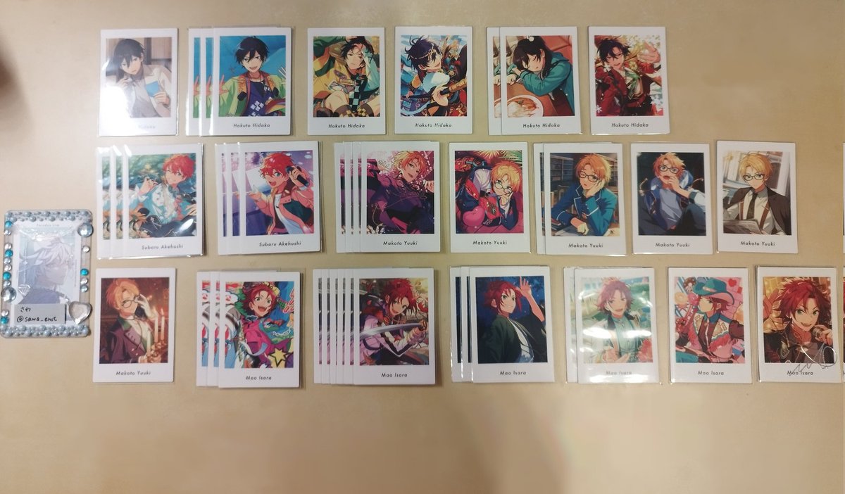 1sw_trhk's tweet photo. あんスタ ぱしゃっつ 交換 買取 譲渡 shuffle vol.5 笑門来福 

【譲】画像1〜15

【求】80円+送料 
70円+送料も可能
1部抱き合わせあり(どの柄も1枚)
抱き合わせは80円+送料

郵送or土日大阪手渡し
お気軽にお声掛けください🙇‍♀️ https://t.co/6jEsux8Cs2
