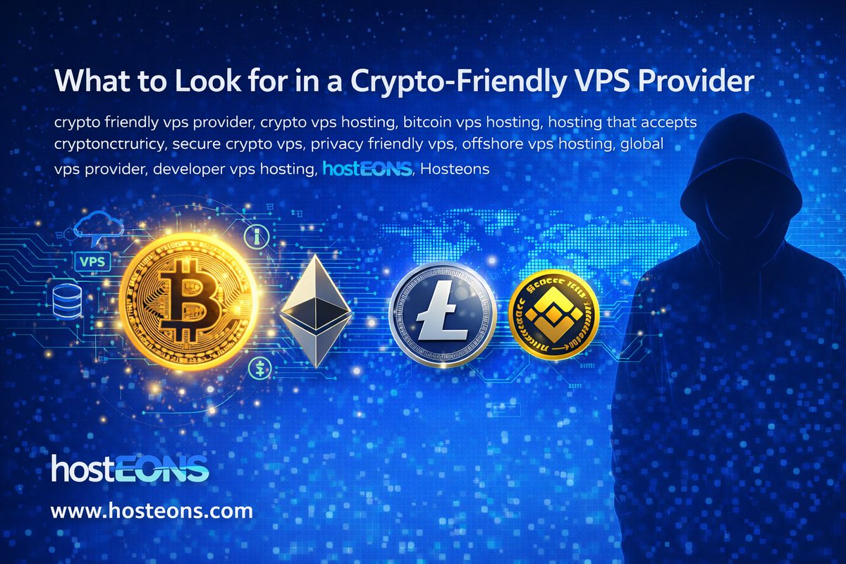What should you actually look for in a crypto-friendly VPS provider? Accepting  crypto alone is not enough. A trustworthy provider must combine payment  flexibility with real infrastructure quality. Key things that matter: