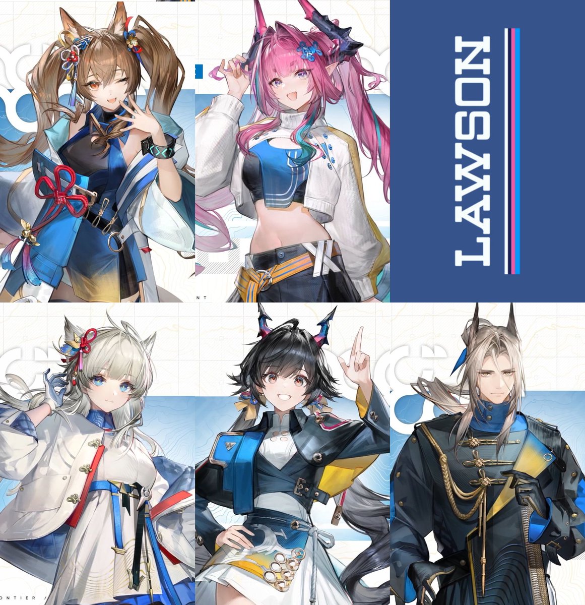 Endfield x LAWSON Collab Outfit Arts 

#ArknightsEndfield #エンドフィールド