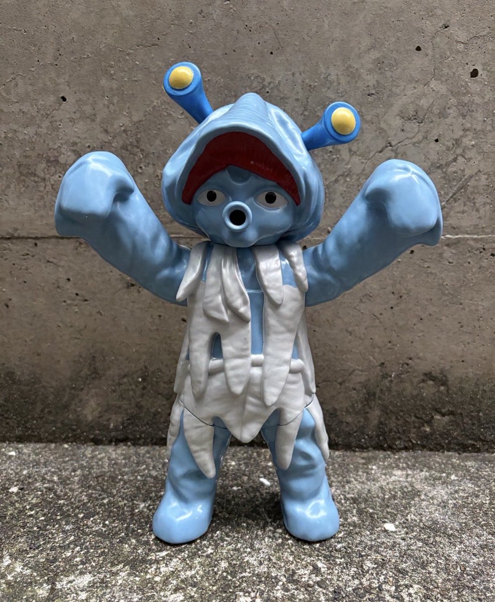 本日
メドウーサ星人
バッドバアロン
ガメロット
ブニョ
マイナズマ
ウルトラ怪獣ソフビコレクション
こちら少量ずつお蔵出し致します！
よろしくお願い致します！