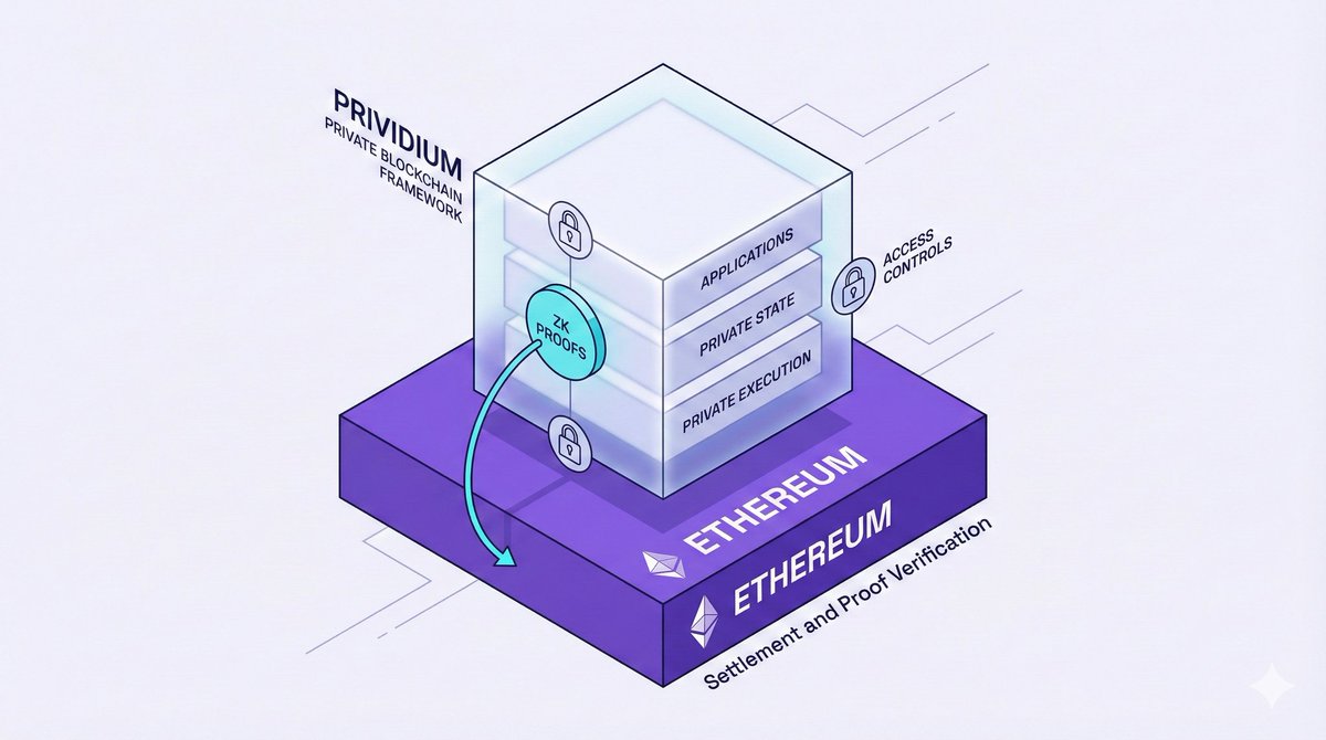 Prividium is purpose-built institutional blockchain infrastructure, not a  consumer chain. It enables enterprises to run private, permissioned  blockchains where data, execution, and access remain confidential while  still anchoring to Ethereum through ...