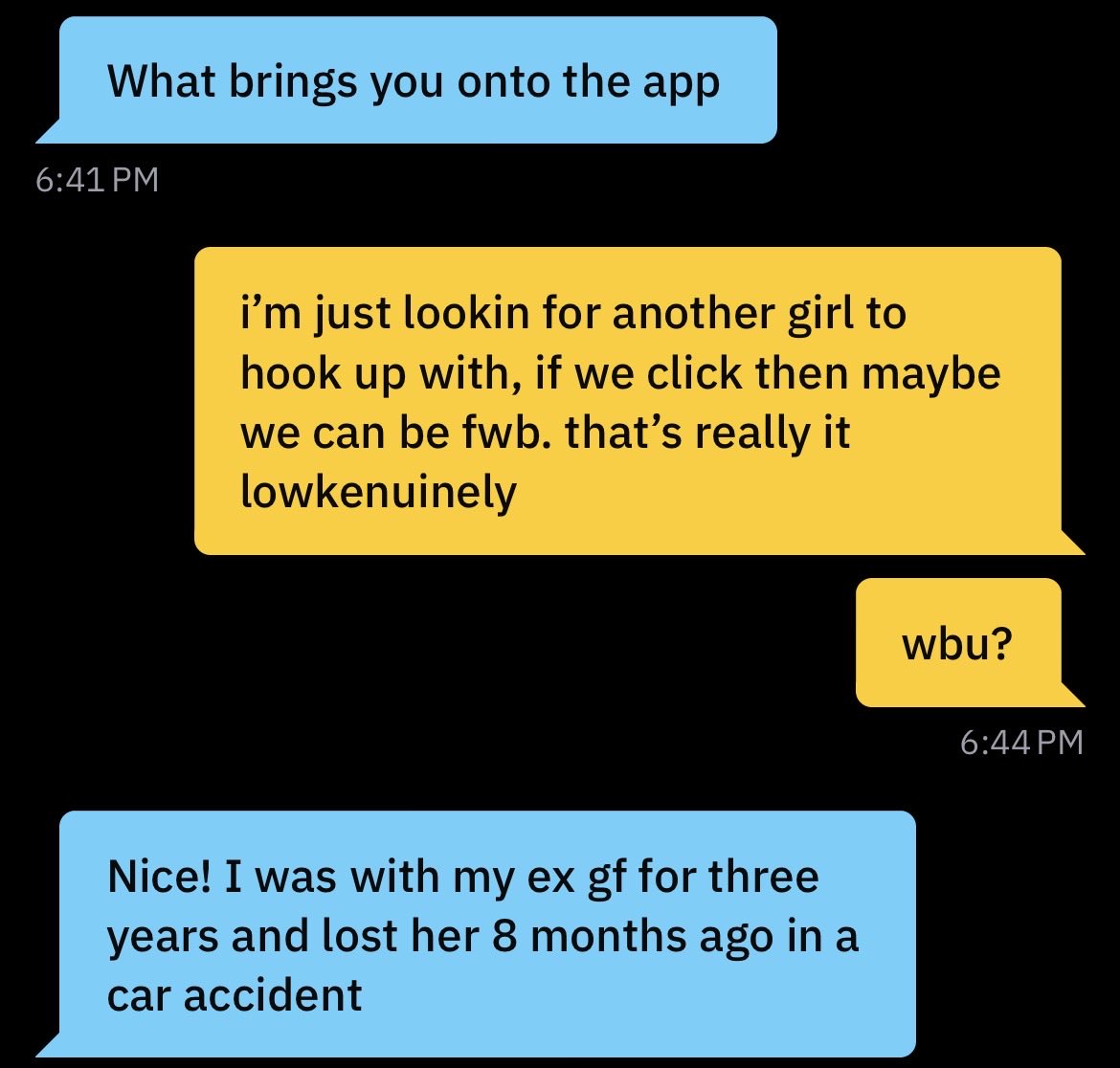 aight04's tweet image. i’m sorrryy. i shouldn’t be laughing! it just came outta nowhere like those stupid “in 1998 i ran over 12 ppl in my toyota corolla” memes 😭😭