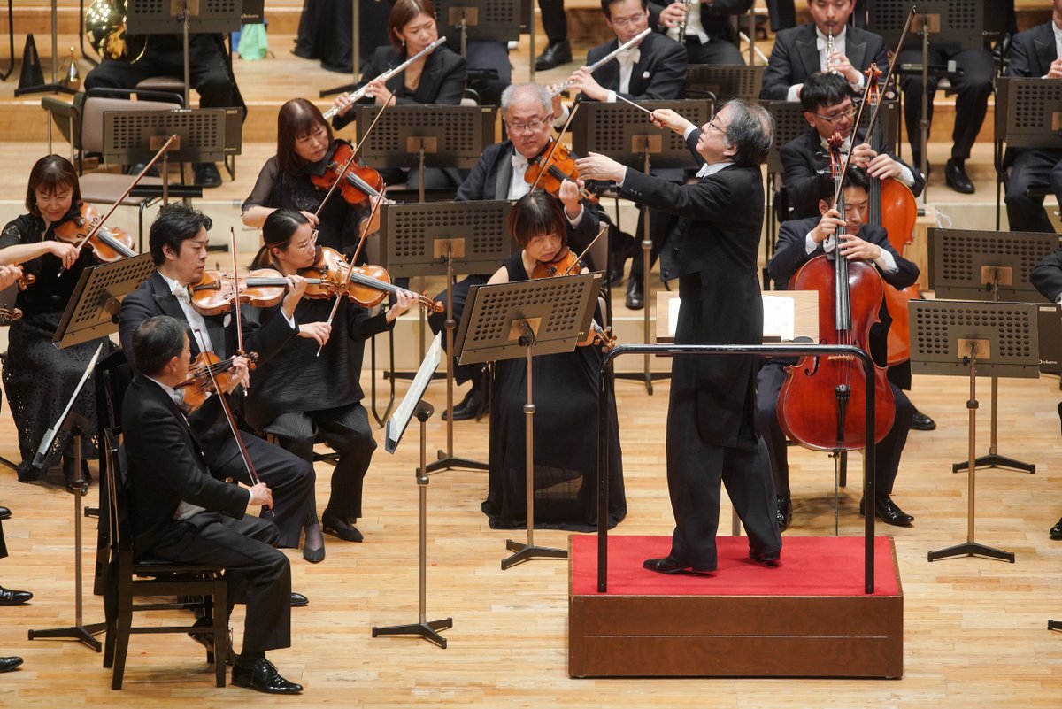 sendaiphil's tweet image. Concert Photo📸
2026/01/23 Fri.
＃仙台フィル 第387回定期演奏会
sendaiphil.jp/t387

指揮：沼尻竜典
ソプラノ：伊藤晴 @hareitosoprano 

ラヴェル：組曲「マ・メール・ロワ」
ラヴェル：歌曲集「シェエラザード」
シューマン：交響曲第2番