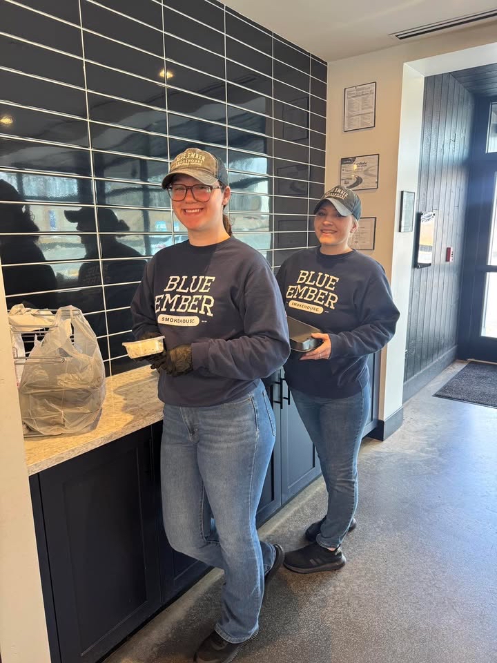 Winter weather is coming ❄️
Swing by Blue Ember Smokehouse today and grab BBQ to-go—perfect for staying in, staying safe, and enjoying time at home with the people you love. #Blueembersmokehouse #WinterReady