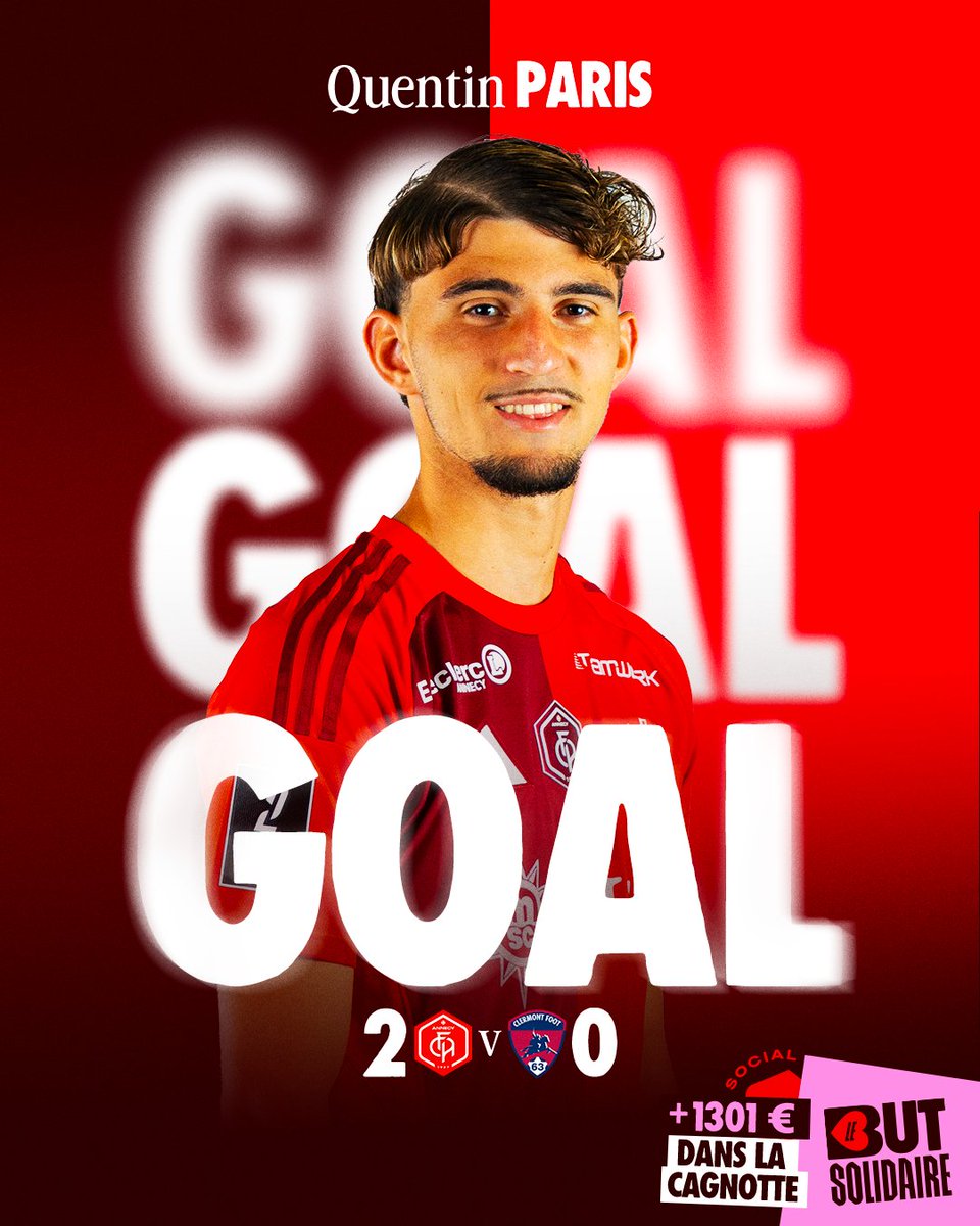 FCAnnecy's tweet photo. 😍 72’ 𝐁𝐔𝐔𝐔𝐔𝐔𝐓 𝐏𝐎𝐔𝐑 𝐋𝐄𝐒 𝐑𝐄𝐃𝐒 !

Le break pour Paris ! 🥰 Le numéro 33 place parfaitement son ballon à la suite d’un très bon centre d’Hbouch ! 👊

❤️2-0⚪️ #FCACF63
🤝 Rejoins le But Solidaire : https://t.co/PoPo3L16Qx https://t.co/Ck8wW2uUyf