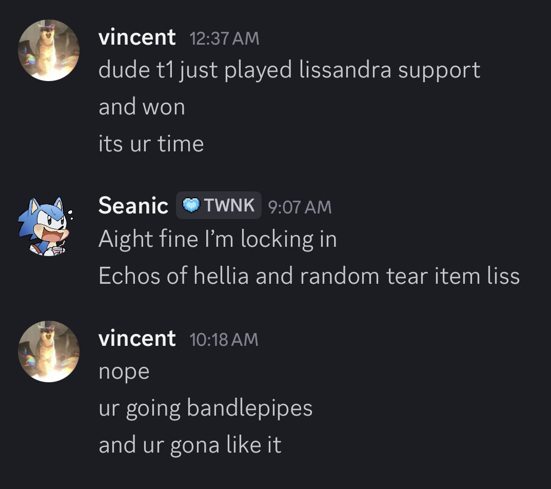 Seanic tweet media
