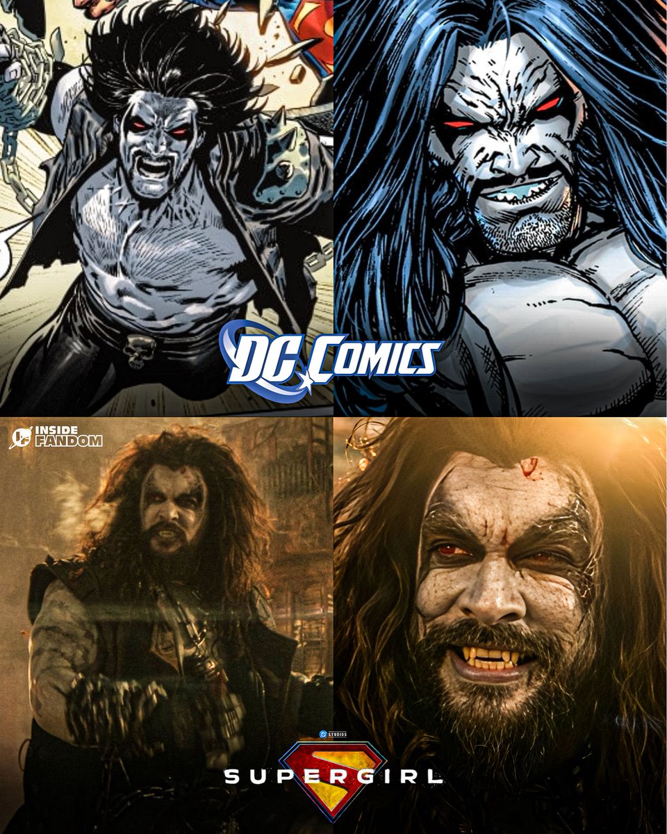 InsideFandom's tweet photo. Jason Momoa is born to play Lobo. https://t.co/Ugs5kITDsq