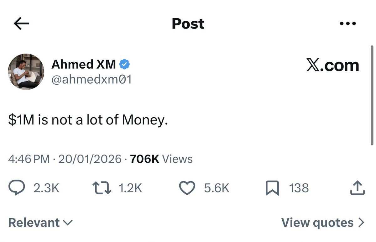 AM_Saleeeem's tweet photo. Losing $179k to someone who claims that $1 million isn’t a lot of money shouldn’t be publicised. People lose far more every day without making any noise about it. https://t.co/9wpjxNQNM8