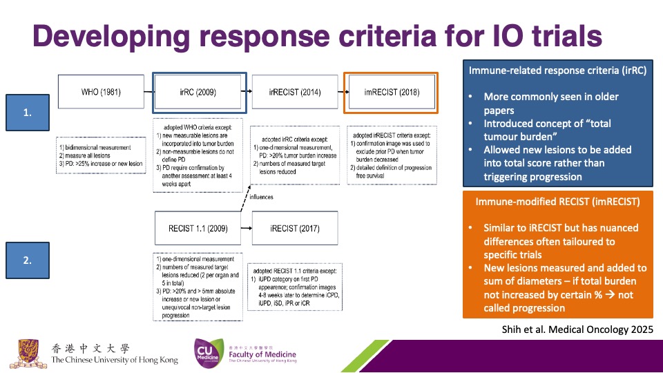 herbloong's tweet photo. π’ When developing #clinicaltrials, what are the #challenges of #ResponseAssessment with #IOagents beyond #RECIST? Happy to share the contemporary history in development of #IO #ResponseAssessments & how various #surrogateendpoints maybe considered in this situation.
#drugdevelopment @apoddc @APCLC_2023 @CUHKMedicine