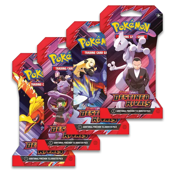 pokemoninstock's tweet image. Restock #DestinedRivals #PokemonTCG for US: Pokemon SV10 Destined Rivals Sleeve Booster is back on Amazon for $6.99 (via seller Amazon).

Link: amzn.to/4jWFRsh #ad