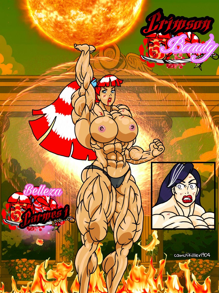 Crimson Beauty 17 Final!
Pics 09-11
I hope you like it 🥰
Full chapter coming on devianart!
#originalcharacterart #originalcharacter #musclewomen #musculargirls #femalebodybuilders #muscularwoman
