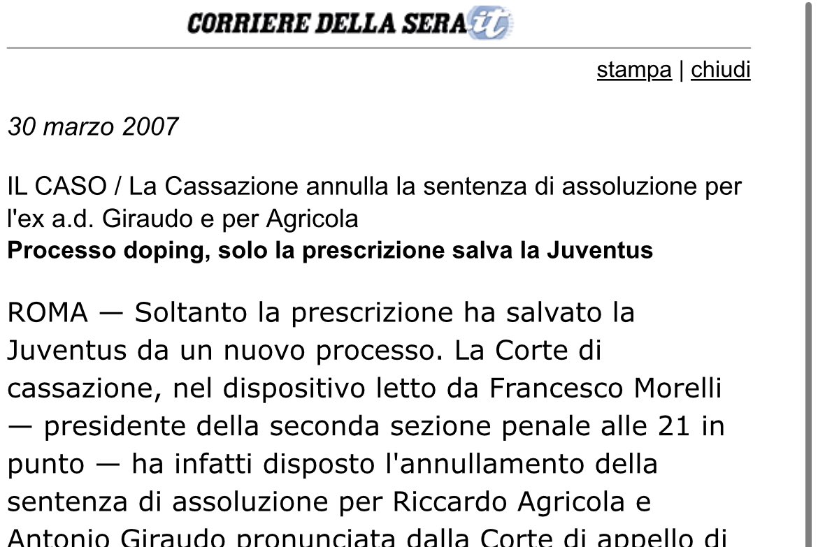 <a href="/LapoNero/">Lapo Nero</a> Ti sbagli, giocano domenica. Ignorante.