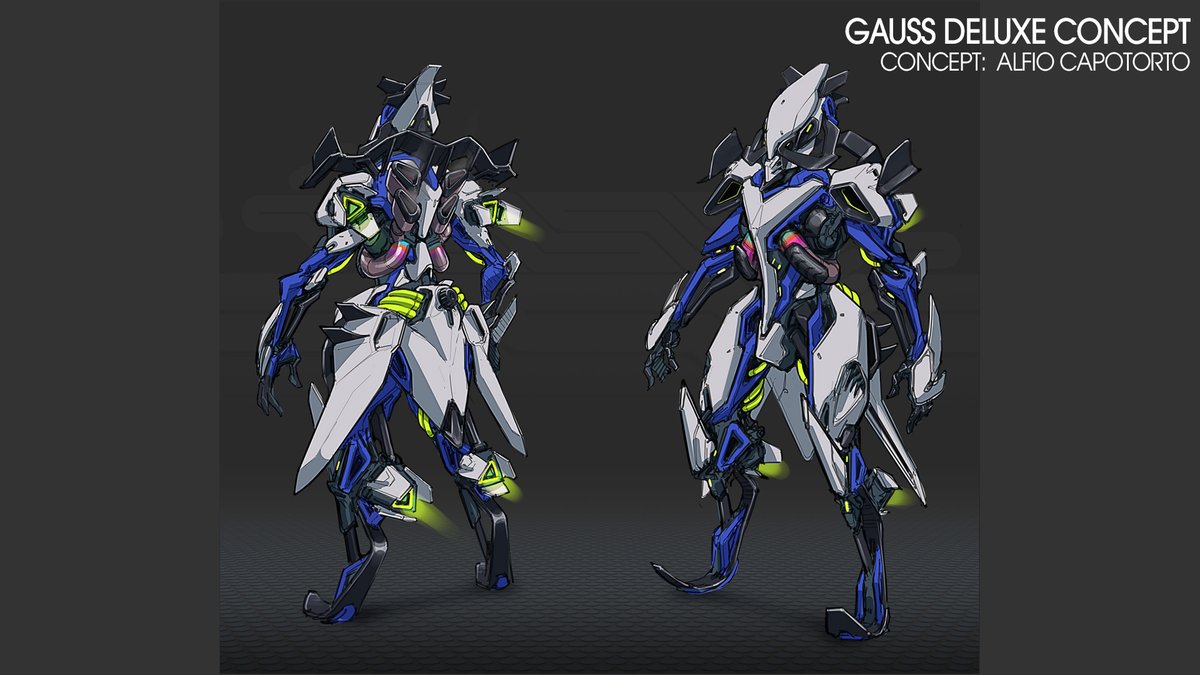 高度な連携と容赦ない効率性を誇るGaussとGrendelに、「シャドウグラファー」アップデートでメカ風のデラックススキンが登場します。

どちらを先に操縦しますか、テンノよ。