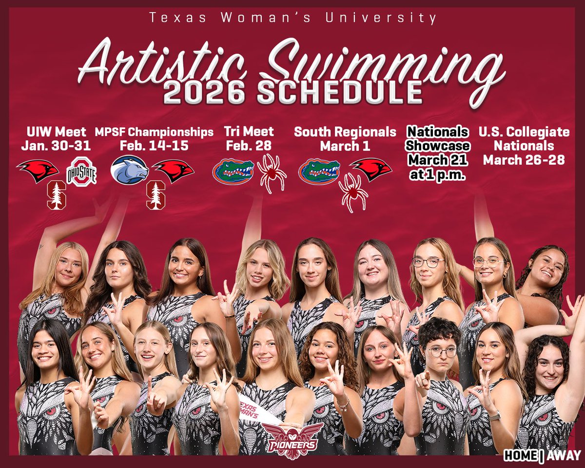 TWU Artistic Swimming tweet media