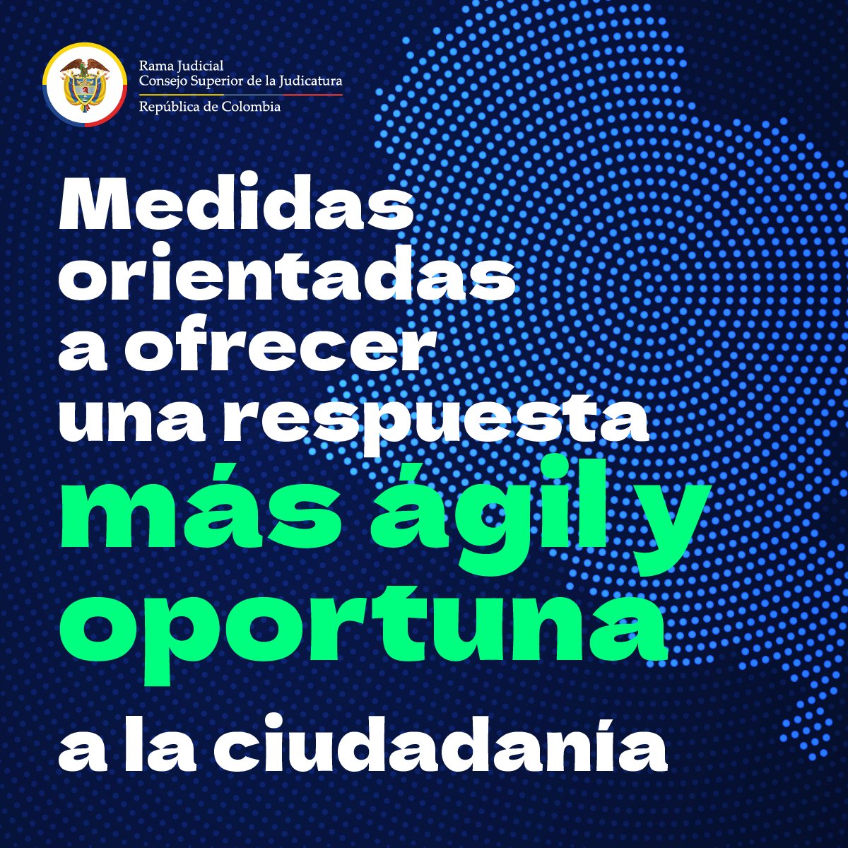 judicaturacsj's tweet photo. #InformaciónDeInterés 📢| El Consejo Superior de la Judicatura creó 550 cargos permanentes para las diferentes jurisdicciones de la Rama Judicial y del nivel central administrativo, así como 1419 cargos transitorios. https://t.co/adknK8flV6