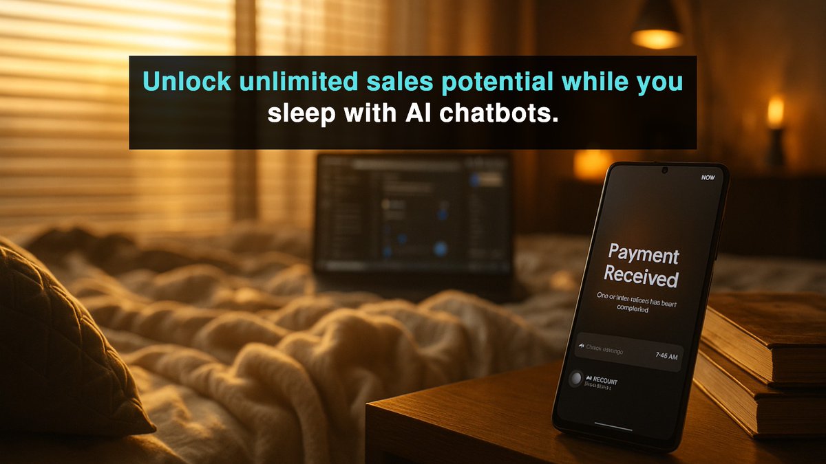 Cosierwolf's tweet image. Unlock endless growth without the hiring hassle

cashpilots.co/landing-genera…

#AIChatbotRevolution #24SevenSalesForce #AutomateToDominate