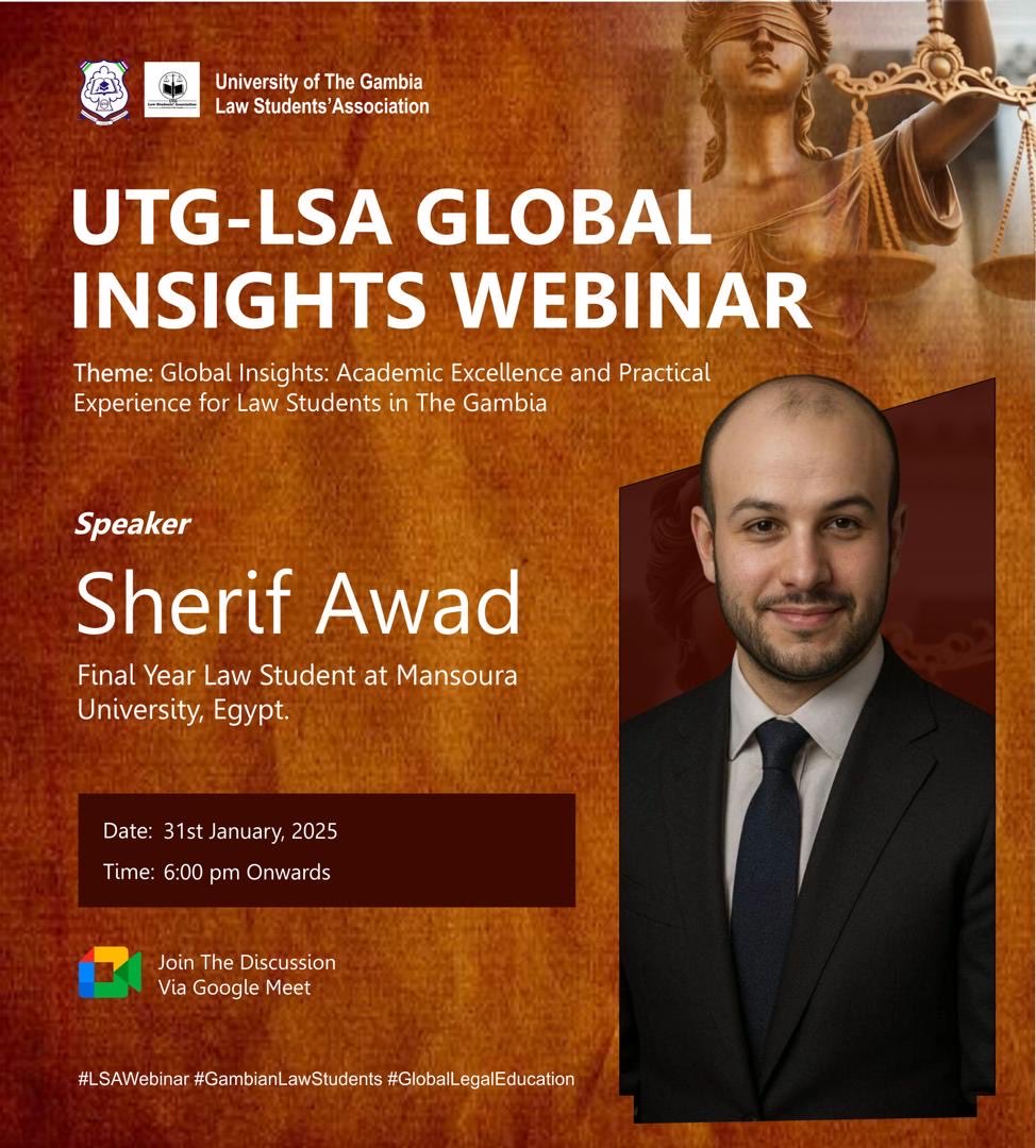 University of The Gambia Law Students’ Association tweet media