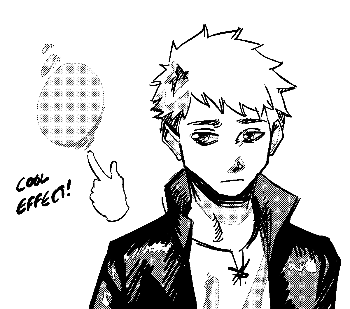 omnstories's tweet photo. Trying to refine my shading style for my next manga project! Here's a quick sketch where I tried it.
#manga #indiemanga #mangaka https://t.co/COmsLy7jx8