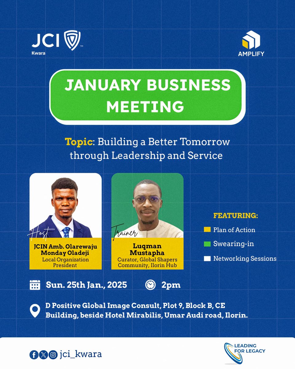 JCI Kwara tweet media