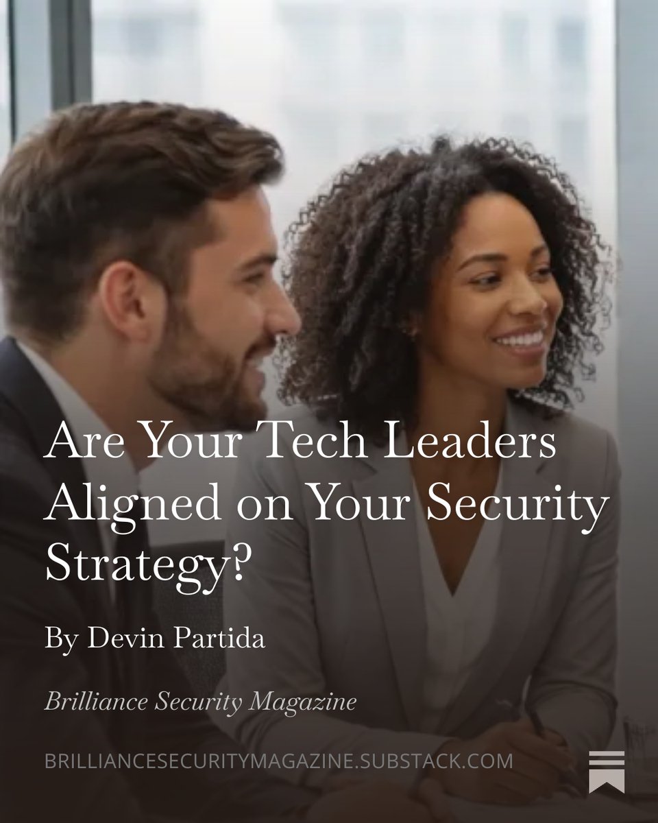 sbowcut's tweet photo. Are Your Tech Leaders Aligned on Your Security Strategy? https://t.co/R7nqObmTex https://t.co/OArvd8hXpJ