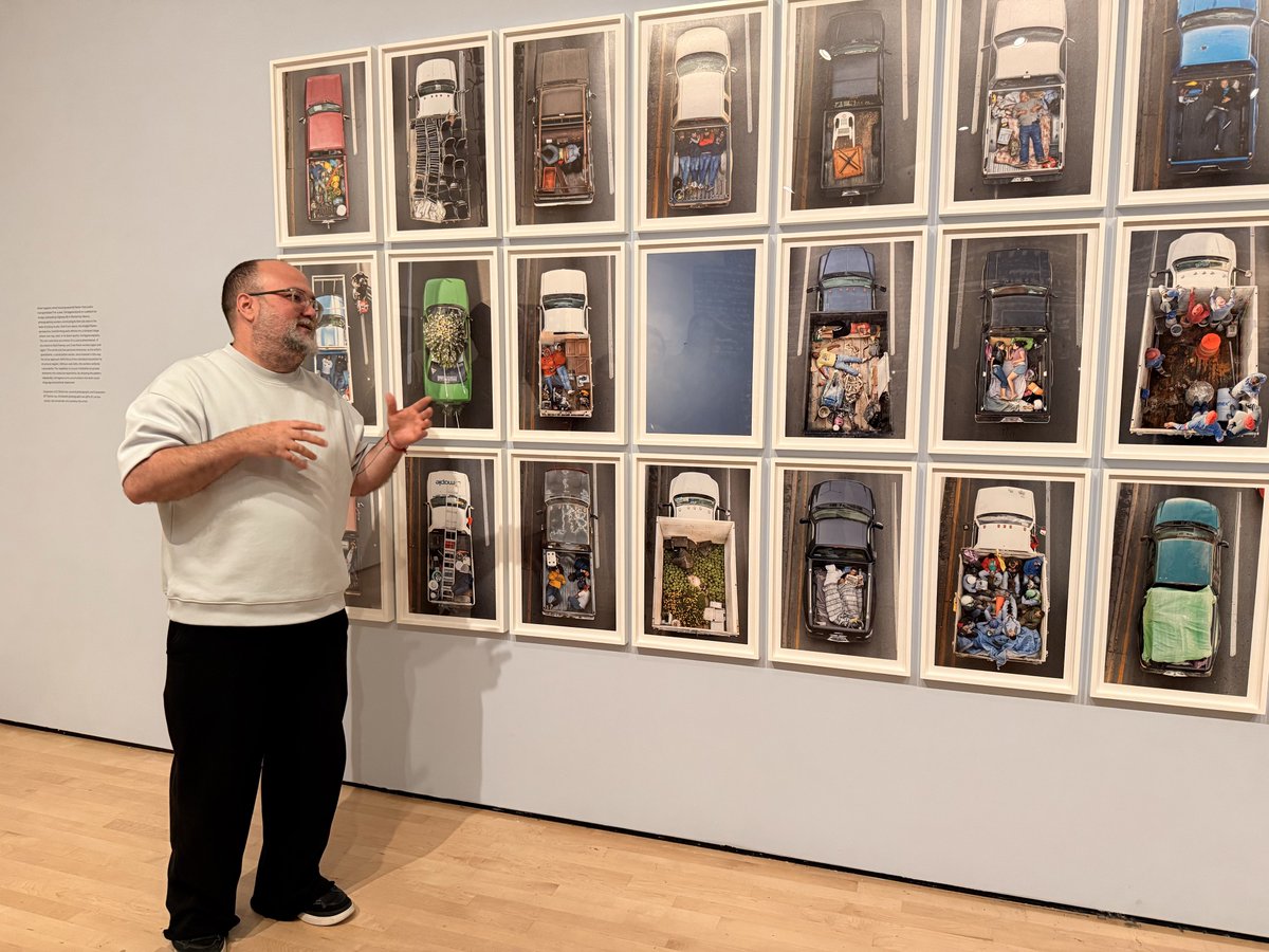 thegaboeth's tweet image. Really enjoyed spending time at @SFMOMA and seeing this exhibition, organized by the @cryptopunks community. 

Getting the walkthrough directly from the artist @halecar2 made it even more special.

Grateful for the experience and the conversations around it.